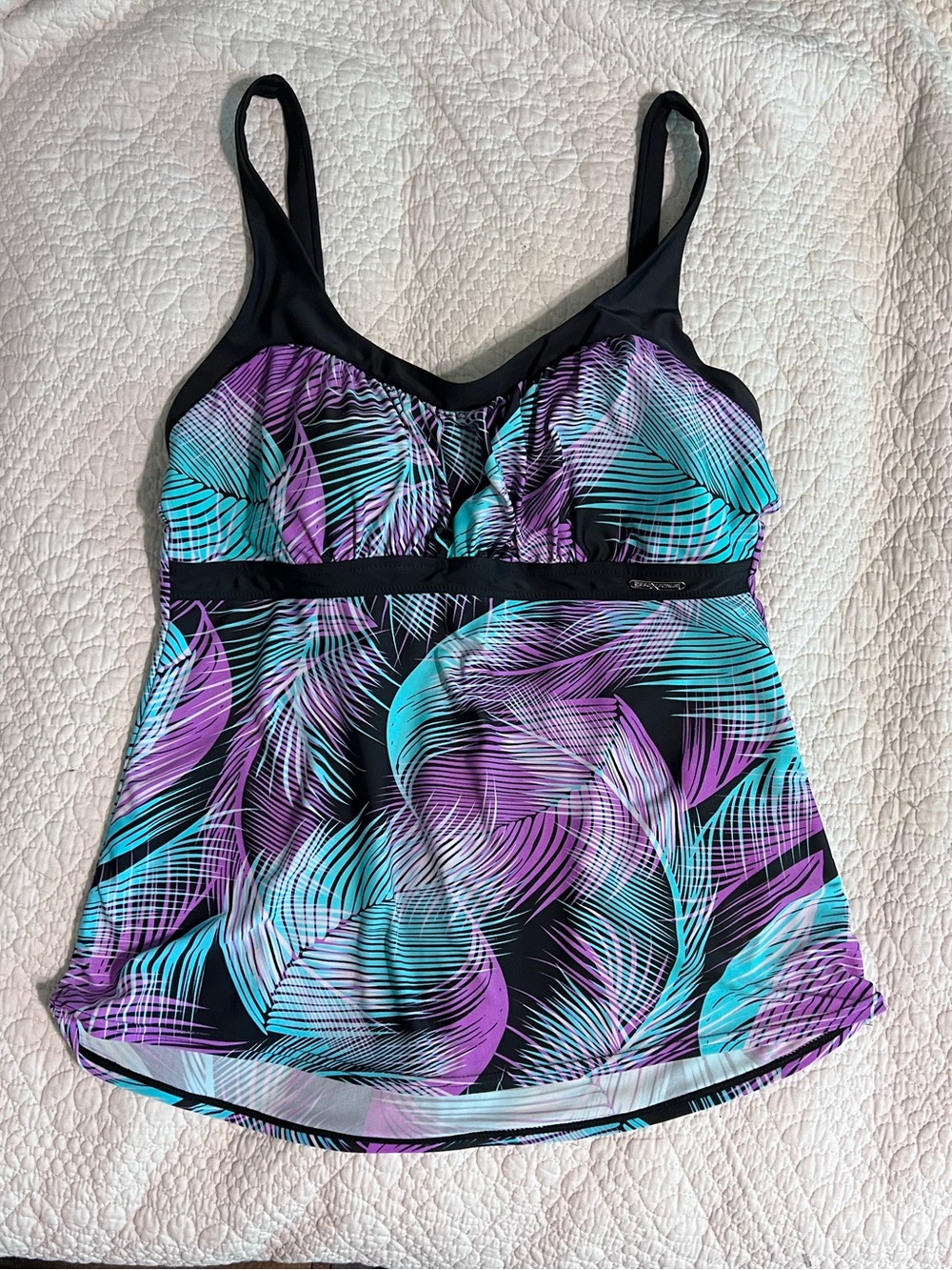 SZ 14 ZeroXposur tankini swim top